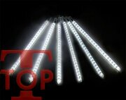 Сосульки LED из 30см пластиковых труб (7 шт), коробка 50 шт, стык, провод PVC Размер трубки: φ12 * 300 мм